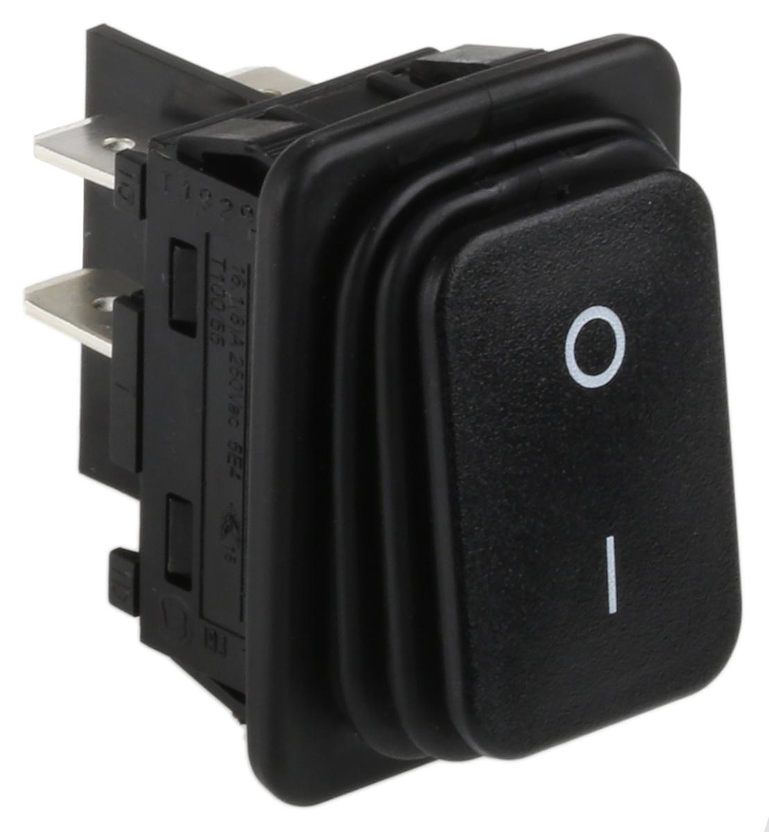 Marquardt DPST, On-Off Rocker Switch Panel Mount