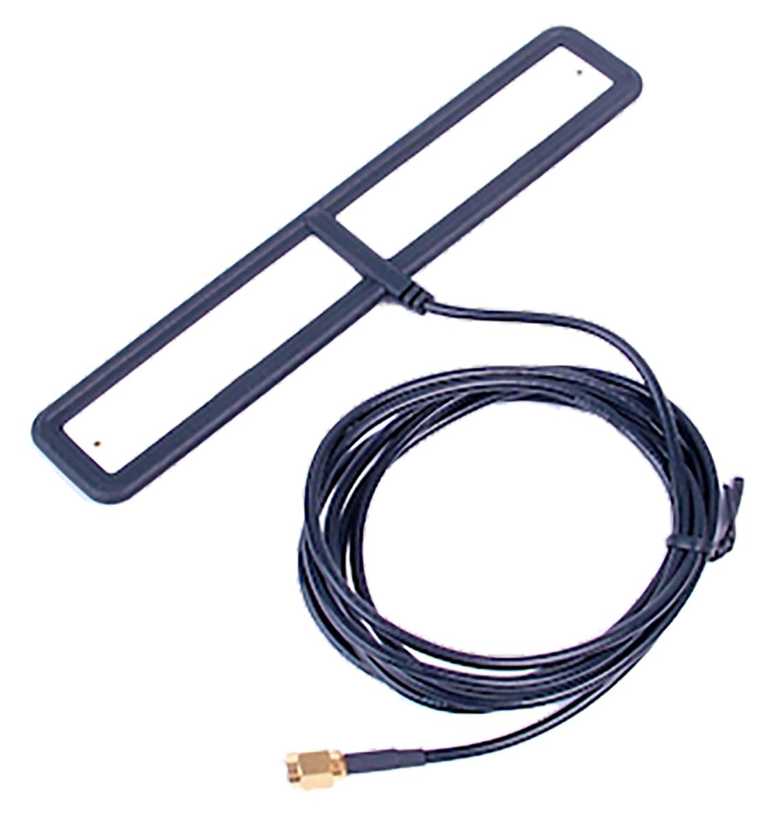 Siretta ALPHA40/5M/SMAM/S/S/29 T-Bar Multiband Antenna with SMA Connector, 2G (GSM/GPRS), 3G (UTMS), 4G (LTE) 5G (LTE),