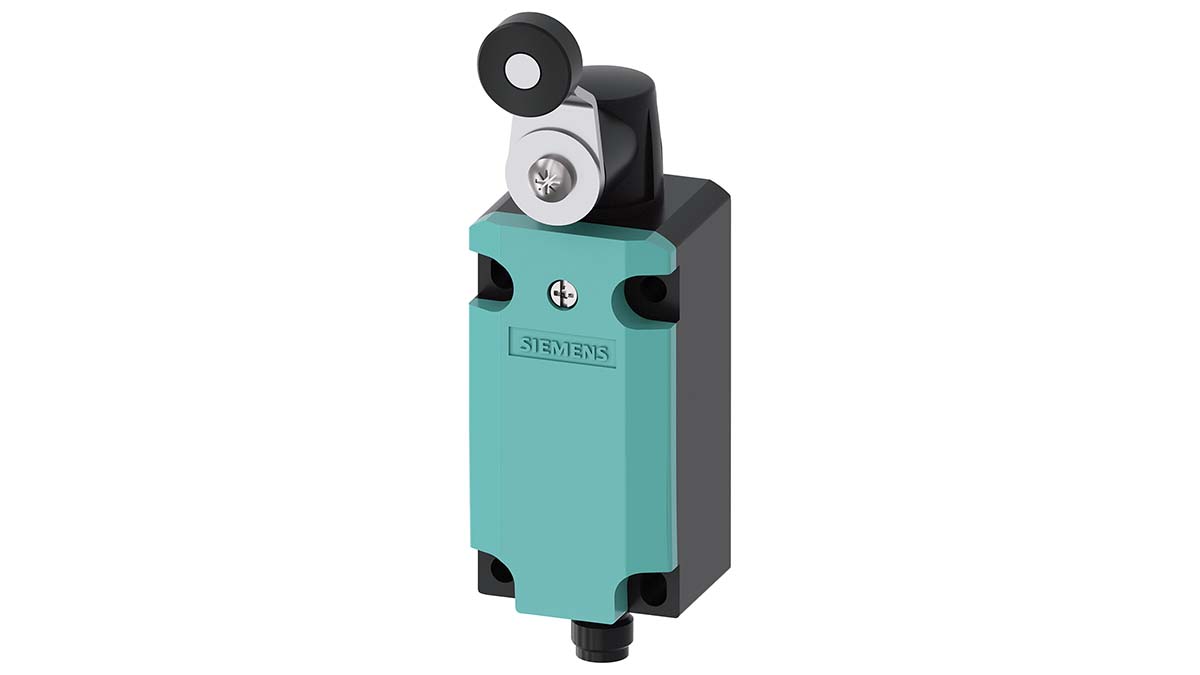 Siemens 3SE5 Series Roller Lever Limit Switch, 1NC/1NO, IP66, IP67, Metal Housing, 125V ac Max, 4A Max