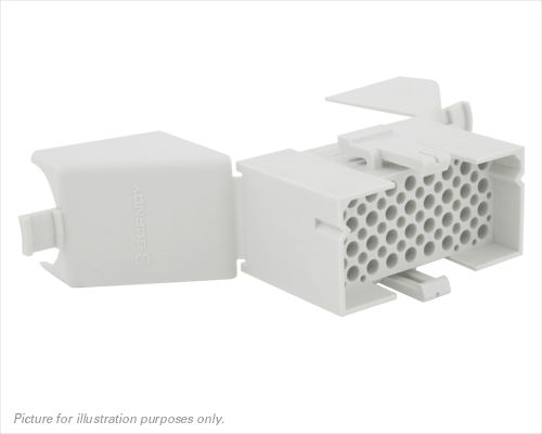 Souriau Sunbank by Eaton, SMS Female Connector Housing, 5.08mm Pitch, 36 Way, 4 Row