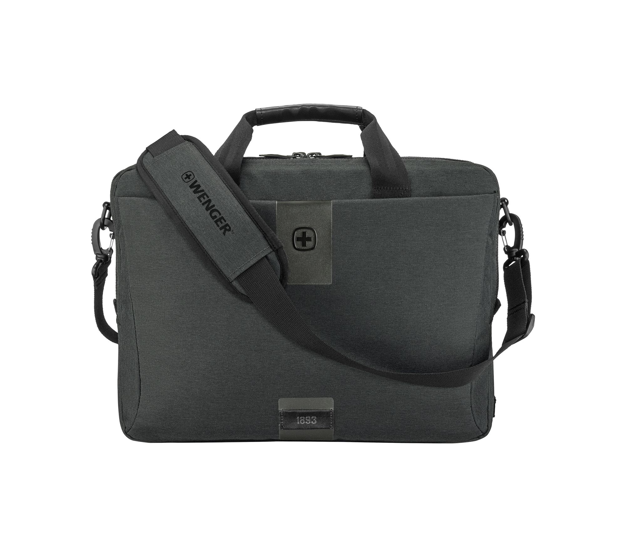 Wenger ECO Brief 16in  Laptop Briefcase, Charcoal