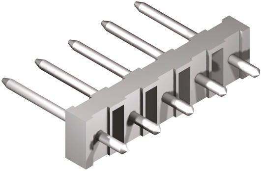 Molex KK 508 Series Straight Through Hole Pin Header, 3 Contact(s), 5.08 mm Pitch, 1 Row, Unshrouded