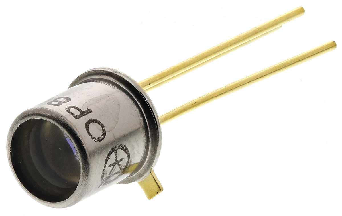 OP802WSL Optek, IR Phototransistor, Through Hole 3-Pin TO-18 package
