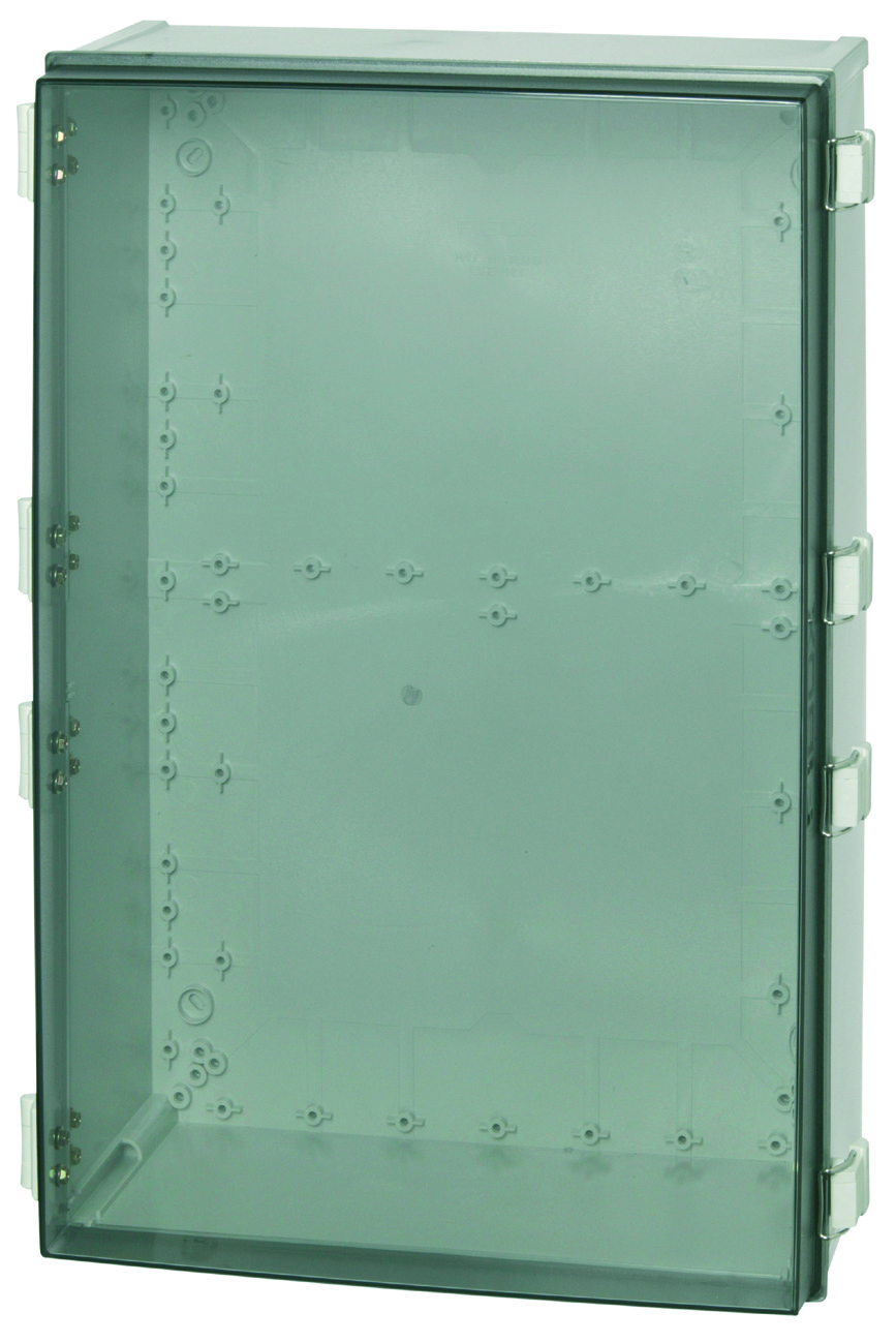 Fibox CAB Series Polycarbonate Wall Box, IP65, Viewing Window, 600 mm x 400 mm x 220mm