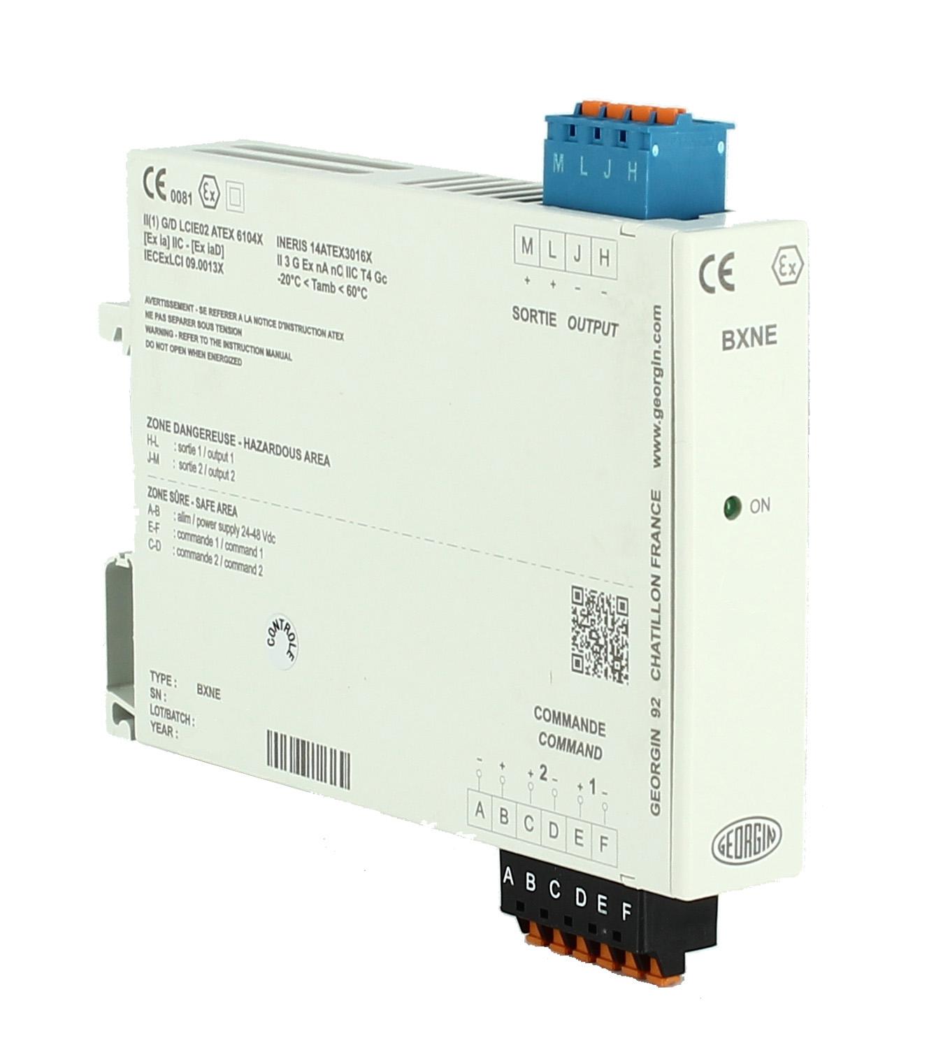 GEORGIN 1 Channel Intrinsic Security Power Supply, ATEX
