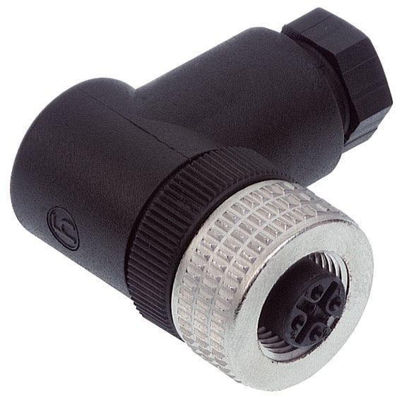 WAGO Industrial Circular Connector, 4 Contacts, M12 Connector, Plug, Male, IP67, 756 Series