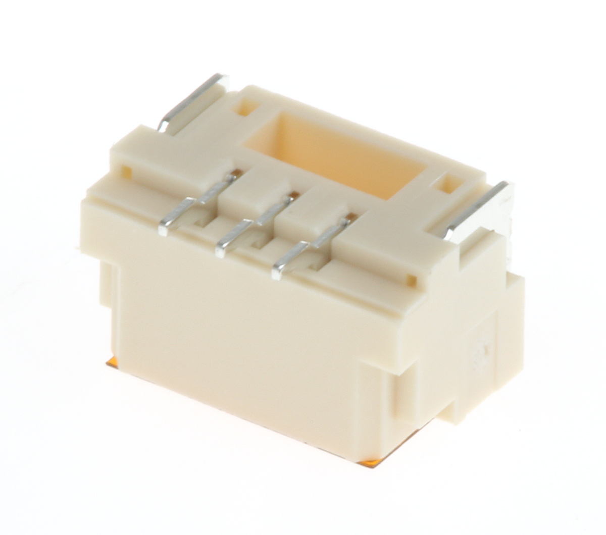 JST GH Series Straight Surface PCB Header, 3 Contact(s), 1.25 mm Pitch, 1 Row, Shrouded