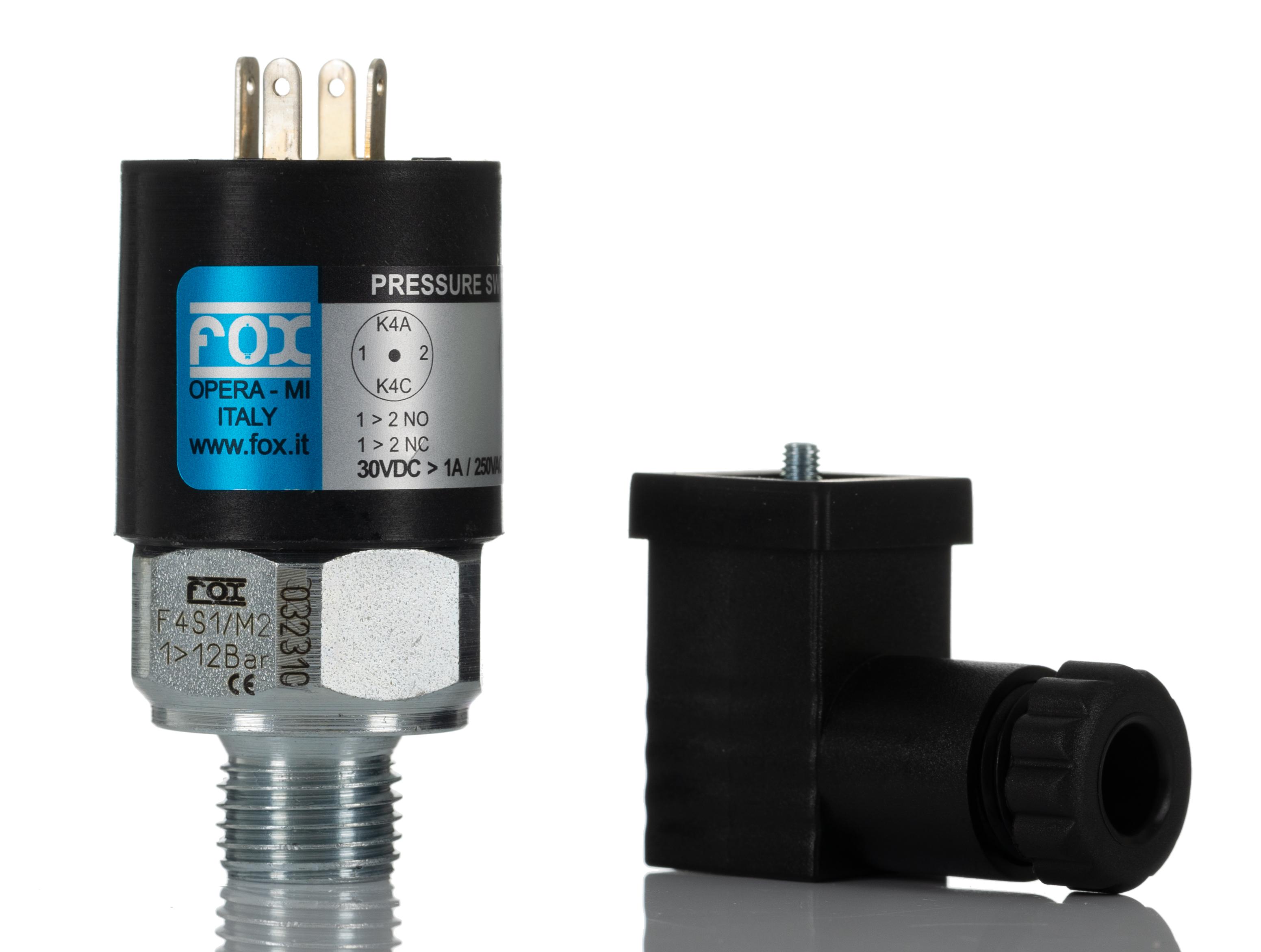 RS PRO Pressure Switch, G 1/4 1bar to 12 bar