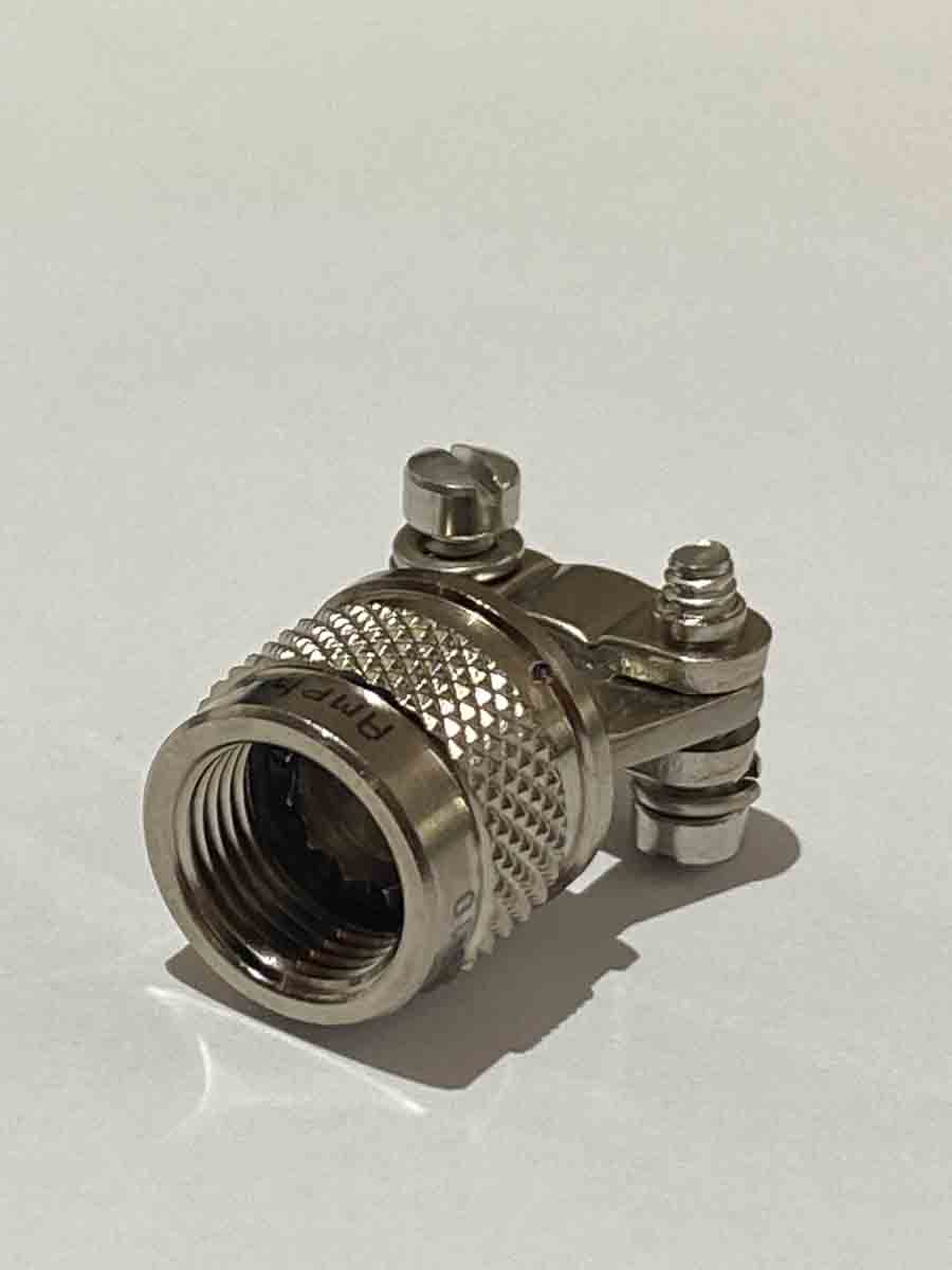 Amphenol Limited, MILSize 23 Straight Circular Connector Backshell With Strain Relief, For Use With 38999 III