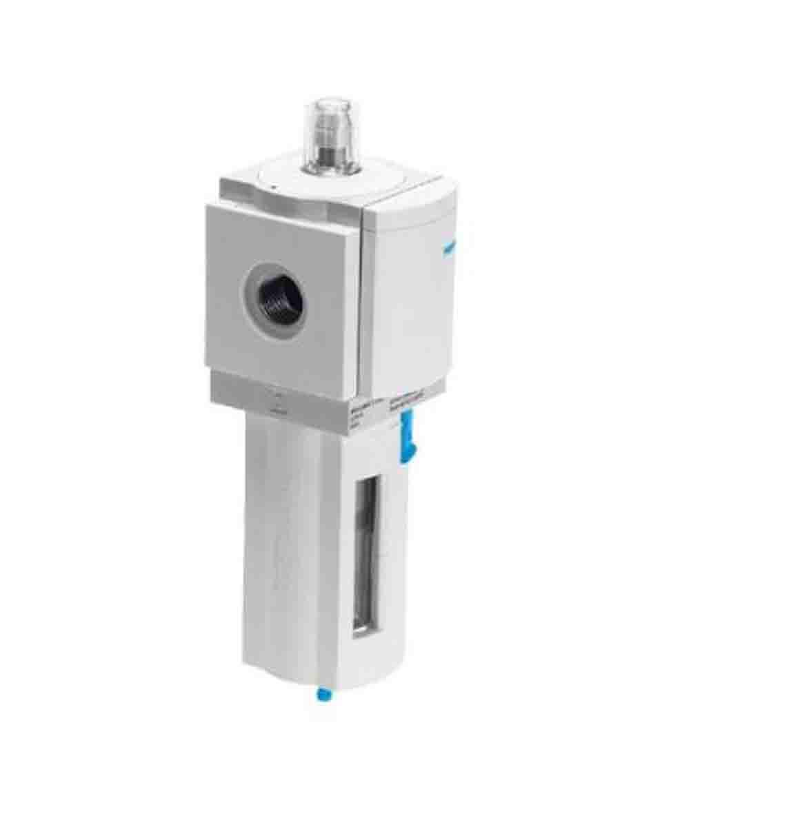 Festo MS series 0.01μm G 1/4 2bar to 12 bar Pneumatic Filter 360L/min max with Automatic drain