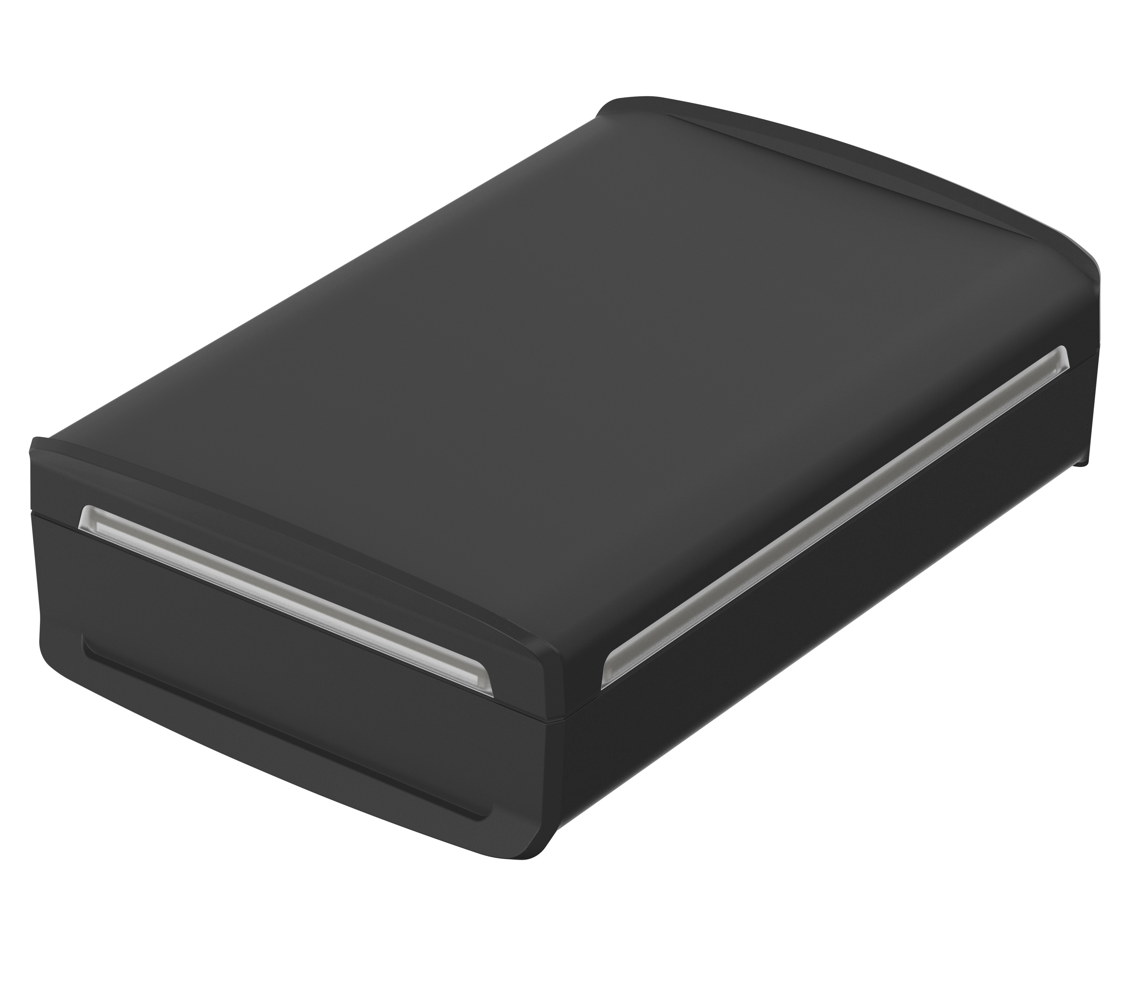 Bopla BoVersa Series Black, Transparent Polycarbonate General Purpose Enclosure, 180 x 120 x 52mm