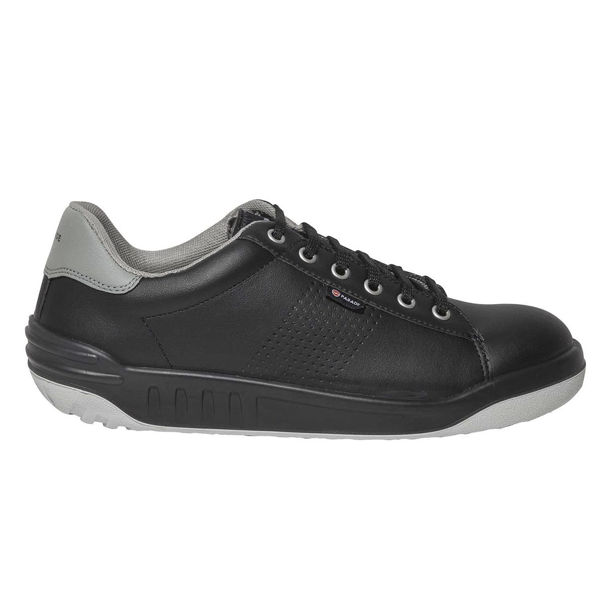 Parade Jamma Unisex Black, Grey Stainless Steel Toe Capped Safety Trainers, UK 12, EU 47