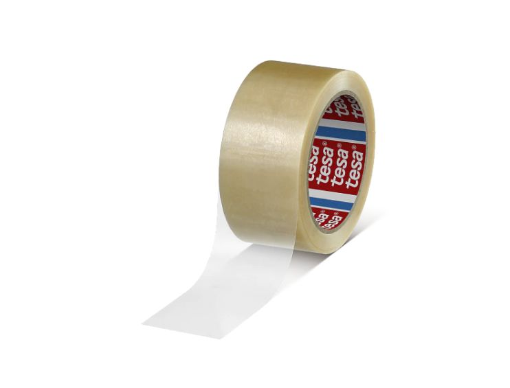 Tesa Tesa 4263 PV0 Transparent Packing Tape, 66m x 48mm