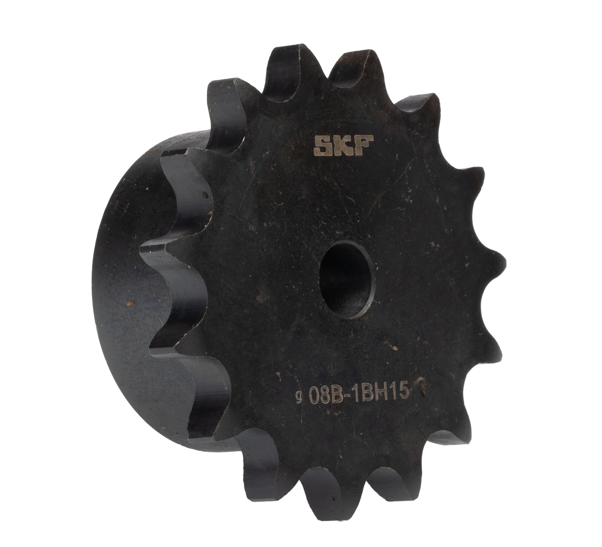 SKF 15 Tooth Rough Stock Bore Sprocket, PHS 08B-1BH15 08B-1 Chain Type