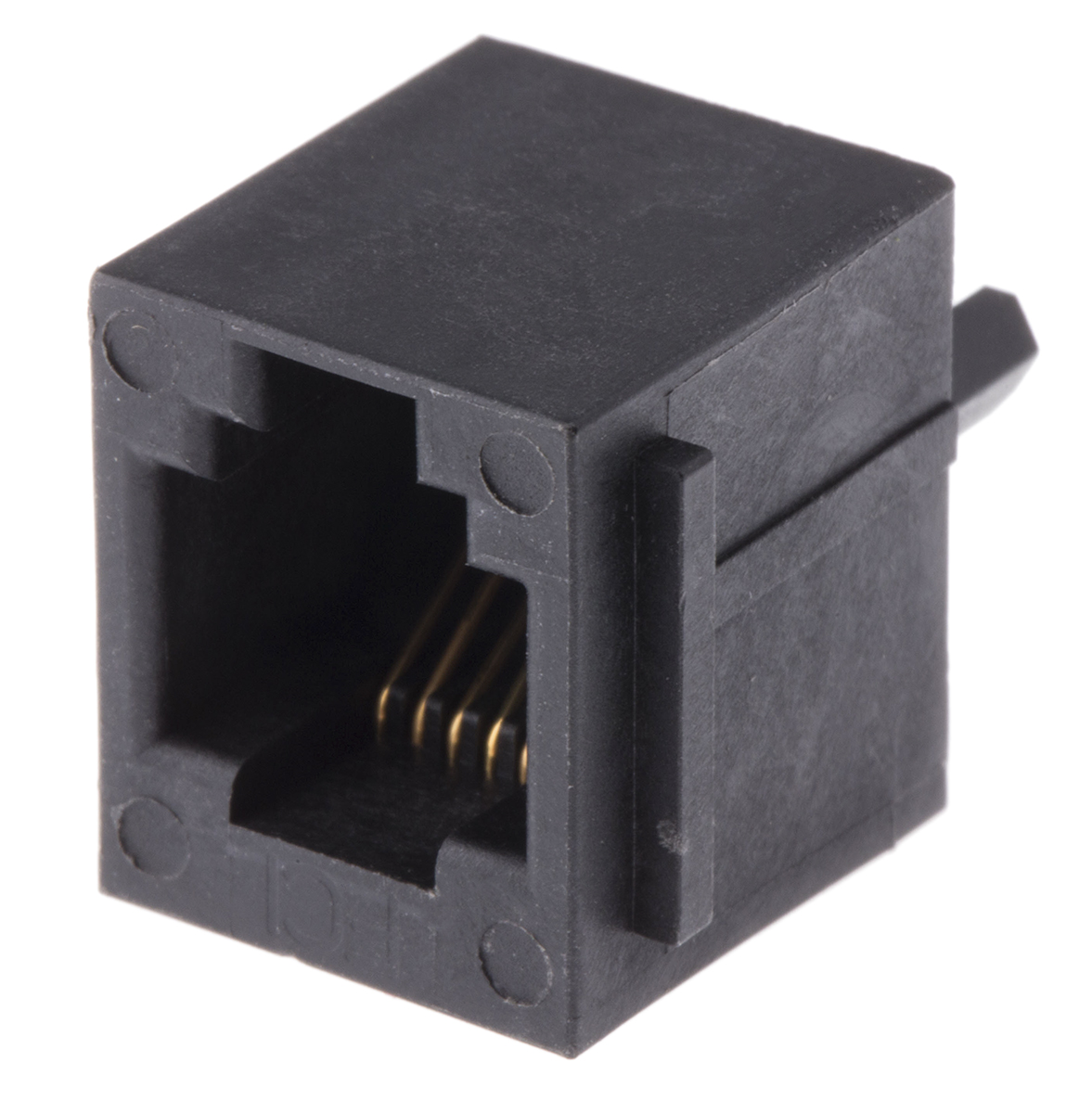Amphenol ICC MOD JACK Series Female RJ45 Connector, Through Hole, Cat3 Straight 6P6C -Way