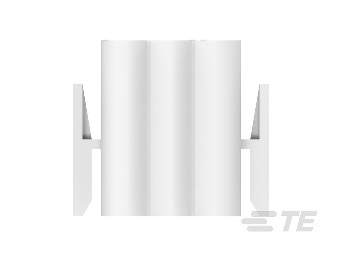 TE Connectivity, Commercial MATE-N-LOK Male PCB Connector Housing, 6.1mm Pitch, 9 Way, 3 Row
