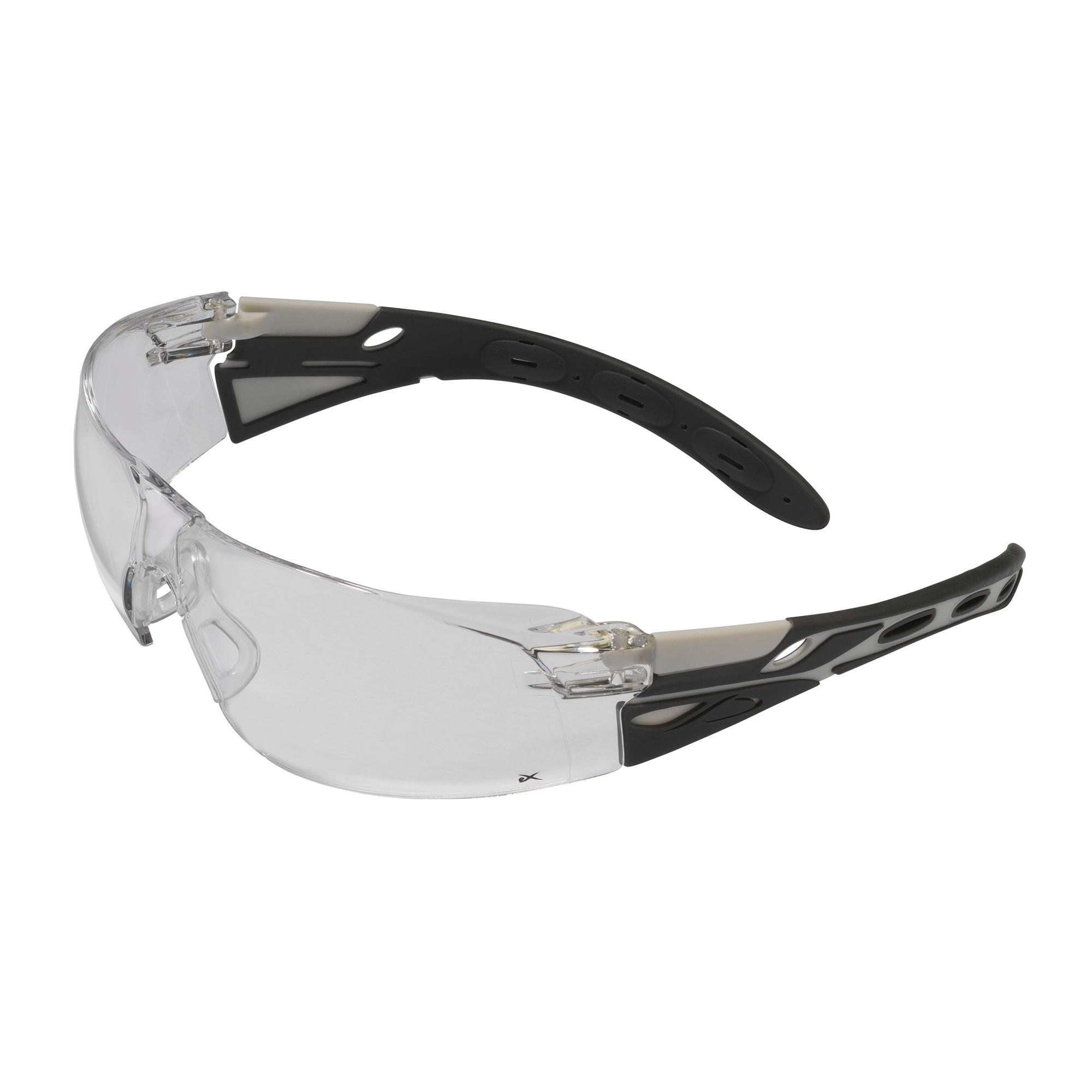 JSP EIGER Anti-Mist UV Safety Spectacles, Clear Polycarbonate Lens
