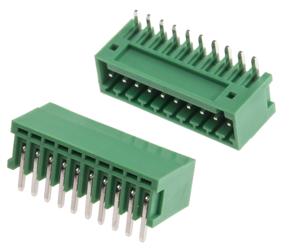 RS PRO, 2.5mm Pitch, 10 Way, Right Angle, Pluggable Terminal Block, Header, Through Hole, Solder Termination