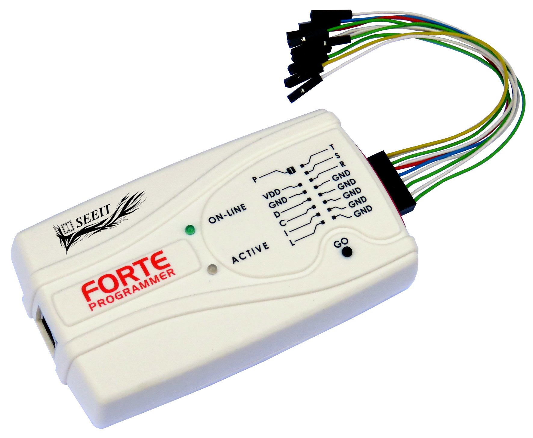 Seeit FORTE, Microcontroller Programmer for AVR, MSP and STM Microcontrollers, PIC