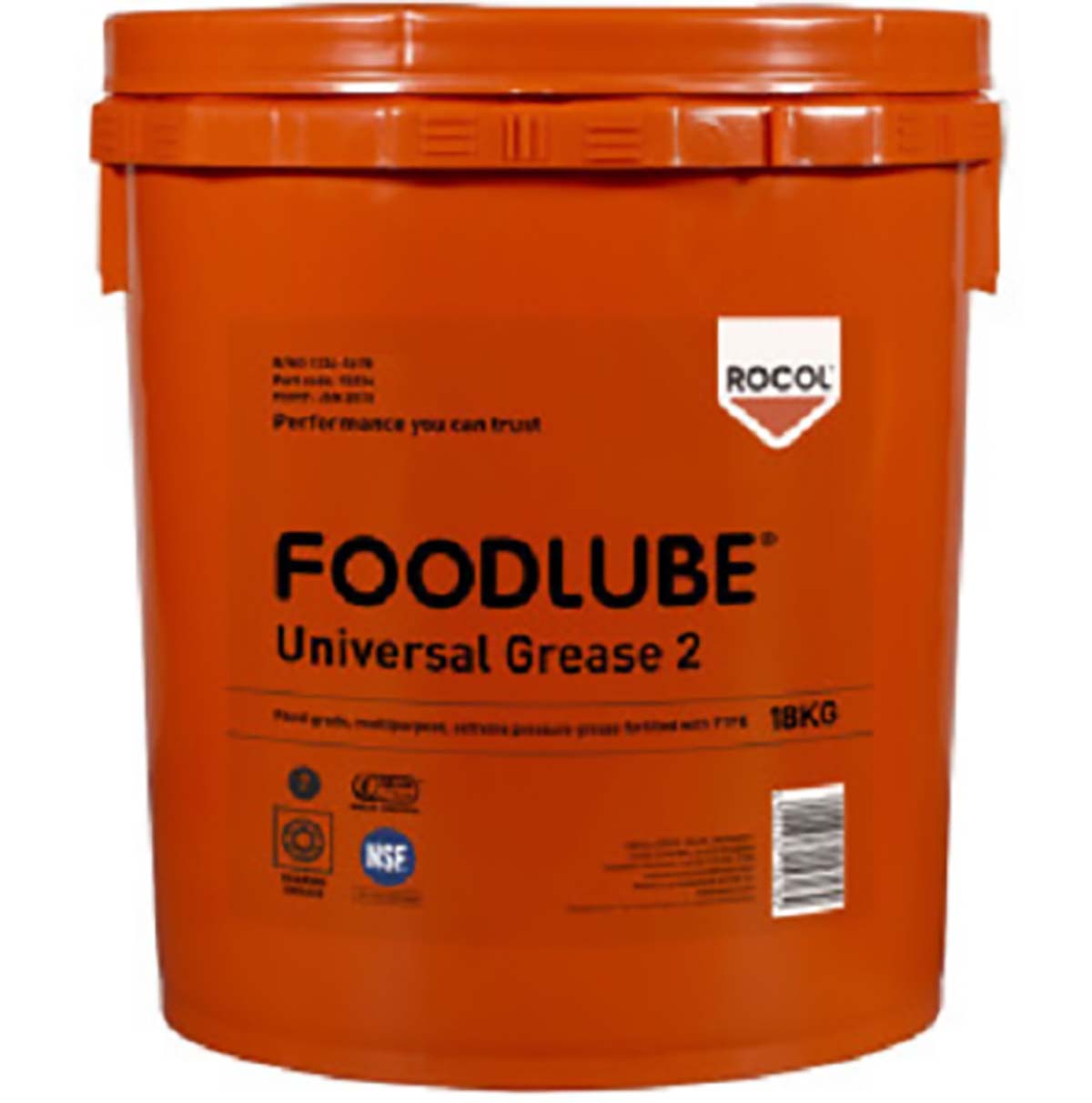 Rocol Organo Clay Grease 4 kg Rocol Foodlube® Extreme,Food Safe