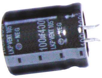 RS PRO 680μF Aluminium Electrolytic Capacitor 63V dc, Snap-In
