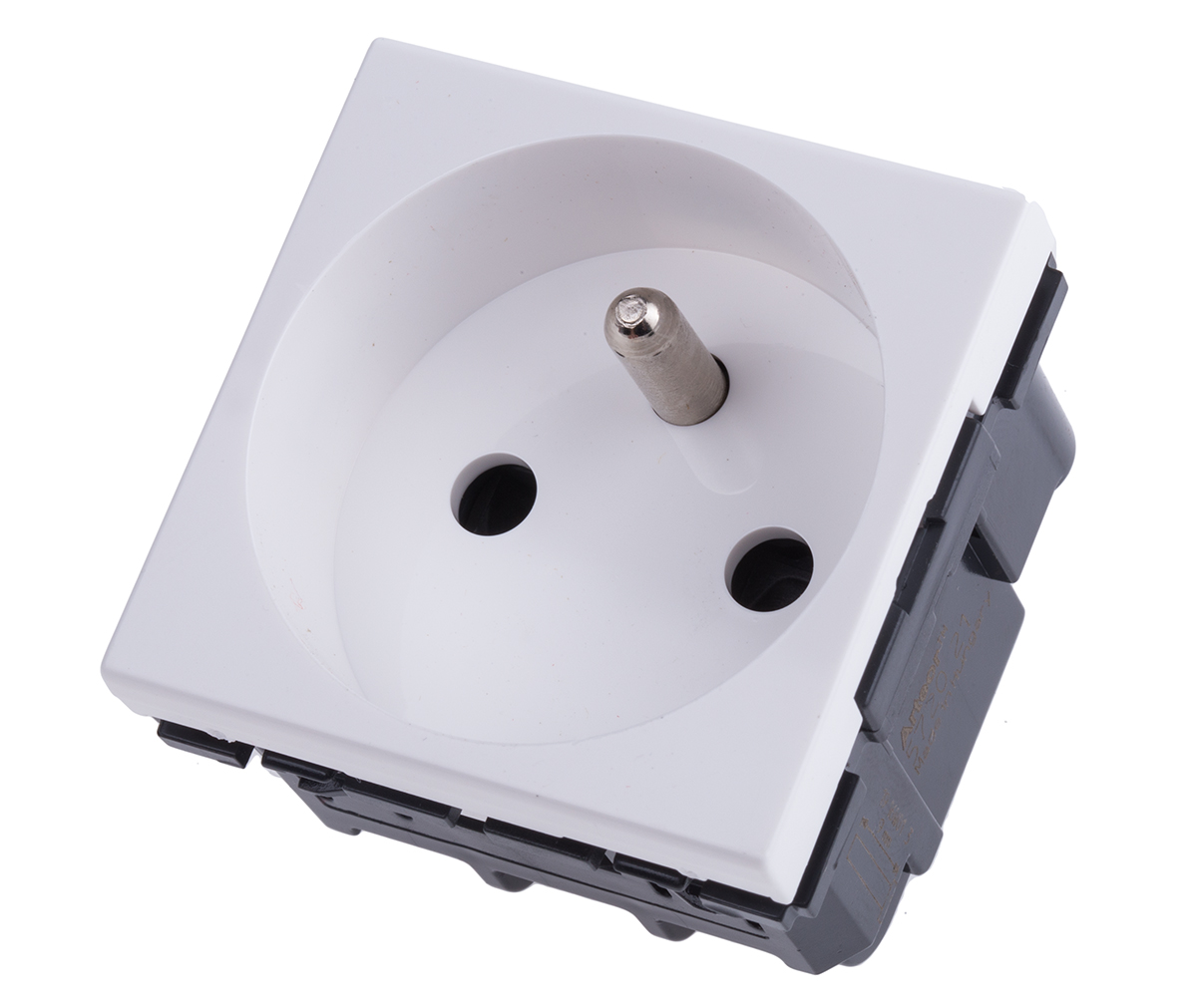 Legrand Arteor White 1 Gang Plug Socket, 16A, Type E - French, Indoor Use