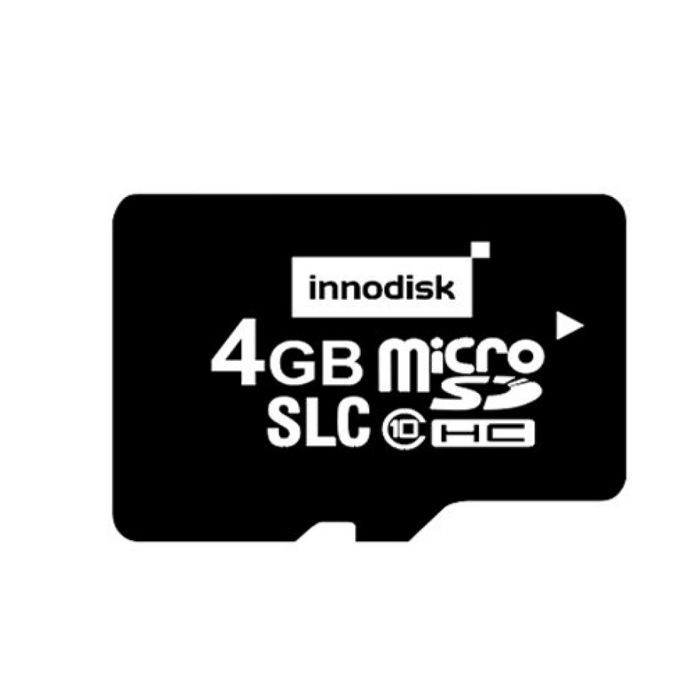 InnoDisk 4 GB Industrial MicroSDHC Micro SD Card, Class 10, U1, UHS-I
