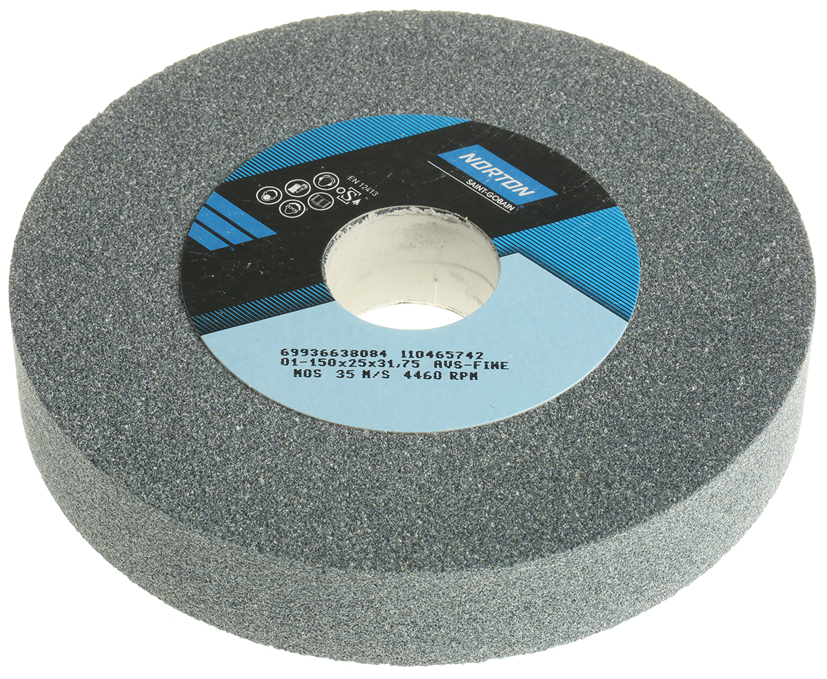 Norton AVS Aluminium Oxide Grinding Wheel, 150mm Diameter