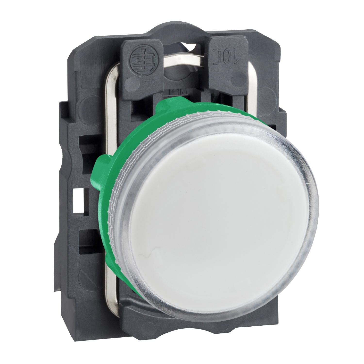 Schneider Electric, Harmony XB5, Panel Mount White Pilot Light, 22mm Cutout, IP66, IP67, 250V