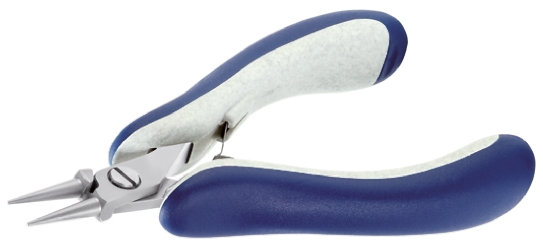 ideal-tek 25.E Round Nose Pliers, 140 mm Overall, 10mm Jaw, ESD