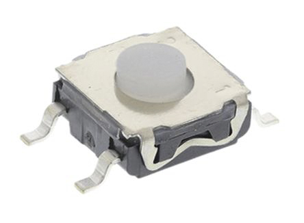 C & K IP67 Tactile Switch, SPST 50 mA 0.6mm Surface Mount