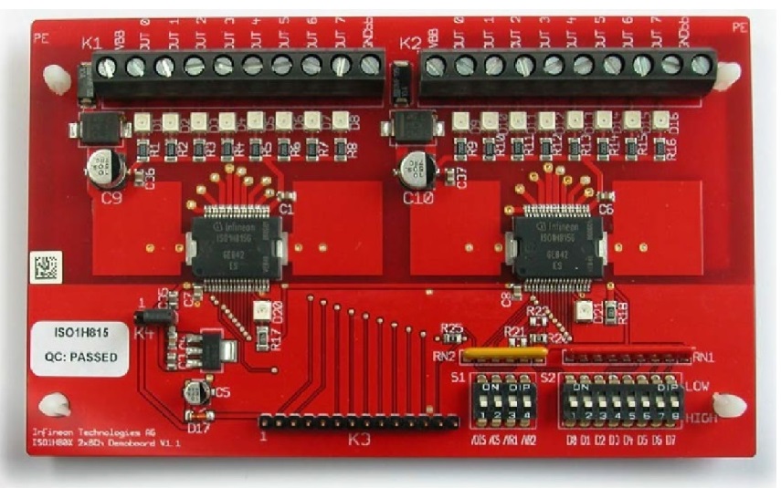Infineon EVAL ISO1H815G Load Switch for ISO1H812G, ISO1I813T for ISO1H815G