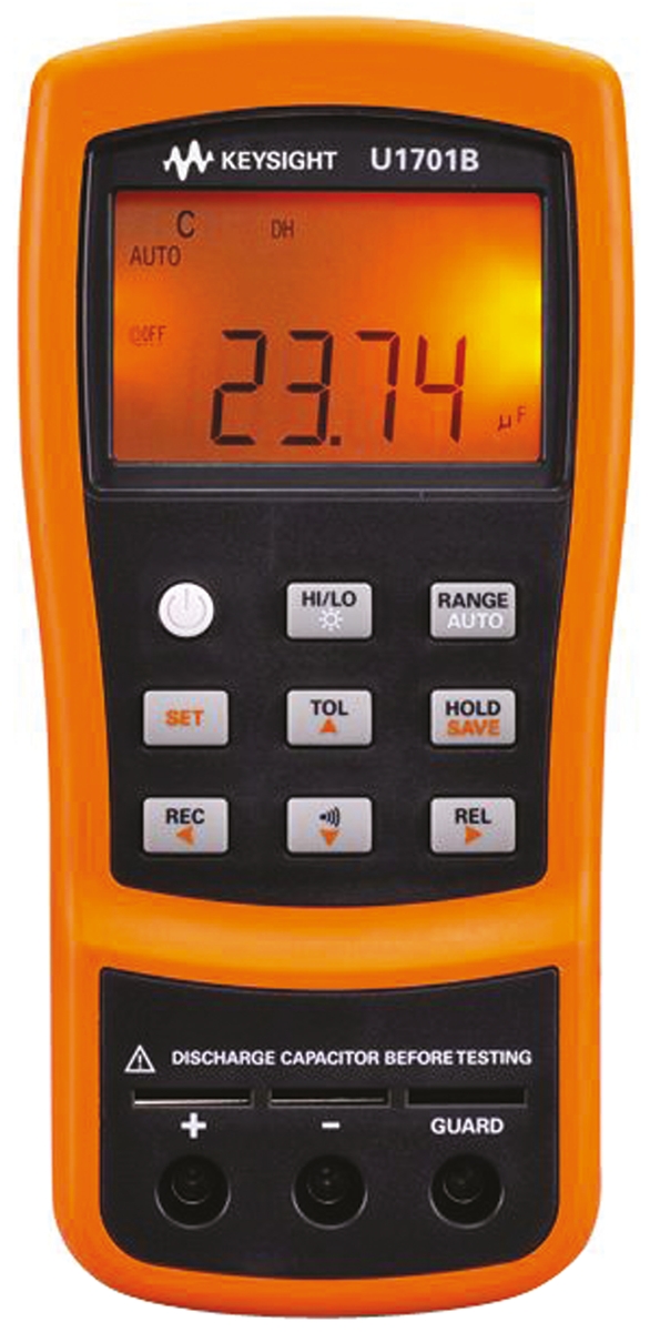 Keysight Technologies U1701B Handheld LCR Meter 199.99mF With RS Calibration