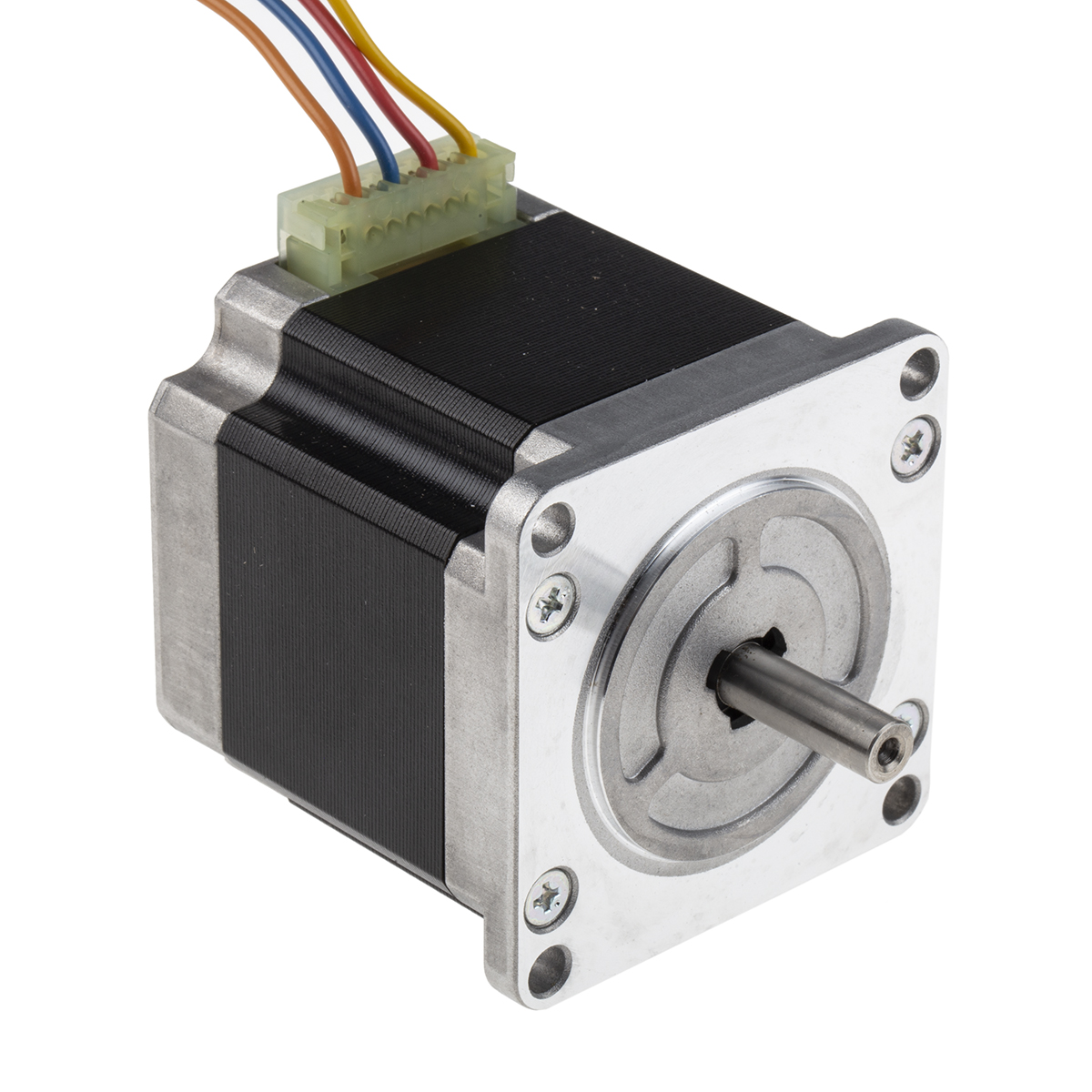 Sanyo Denki 103H7 Series Hybrid, Single Shaft Stepper Motor, 0.83Nm Torque, 24 V, 1.8°, 56 x 56mm Frame, 6.35mm Shaft
