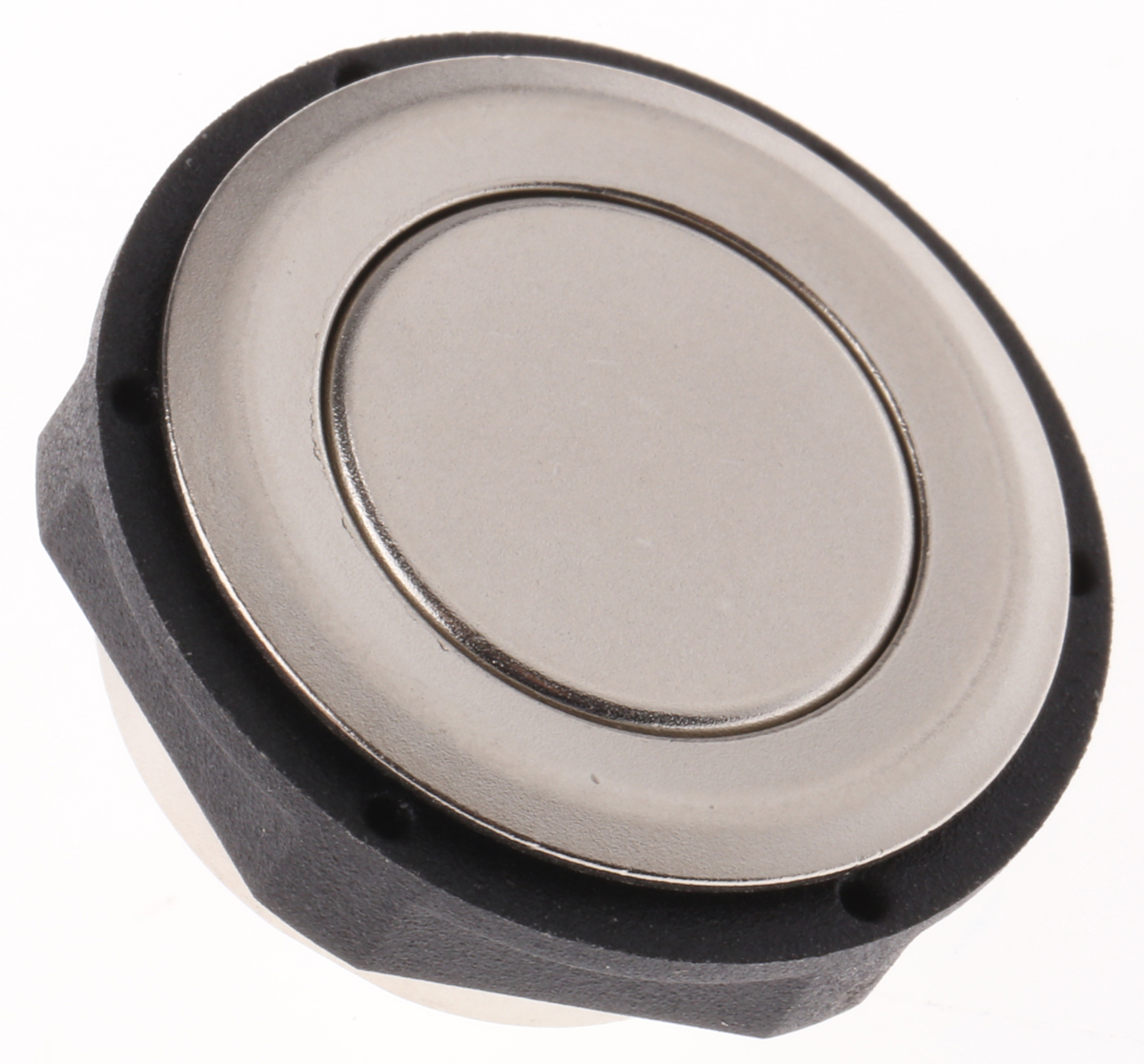 Schurter MCS 19 Series Push Button Switch, Momentary, Panel Mount, 19mm Cutout, SPST, 48V dc