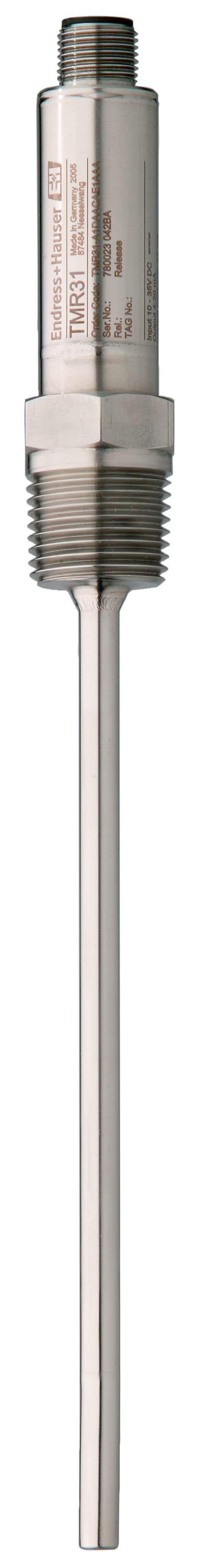 Endress+Hauser RTD RTD Sensor, 4 Wire, -50°C Max
