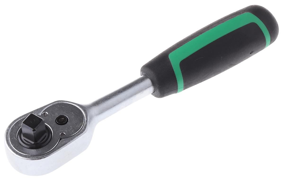 STAHLWILLE 415-2K 1/4 in Square Ratchet with Ratchet Handle, 117 mm Overall