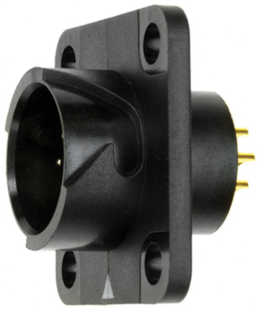 JAE Circular Connector, 10 Contacts, Panel, 14.8 mm Connector, Socket, Male, IP67, JN1 Series