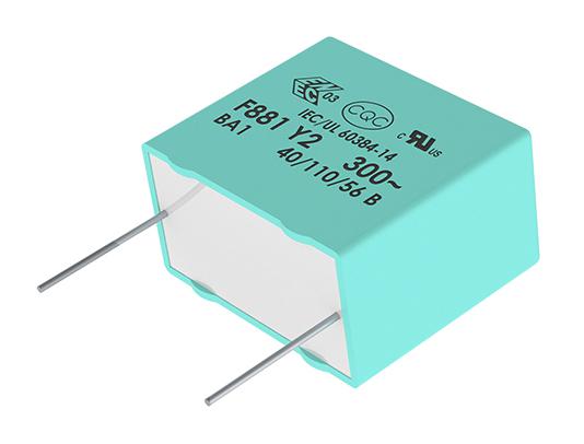 KEMET R46 Metallised Polypropylene Film Capacitor, 275V ac, ±20%, 470nF, Through Hole