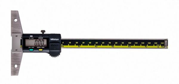 Mitutoyo 571-211-30 150mm  Imperial & Metric Depth Gauge, Stainless Steel