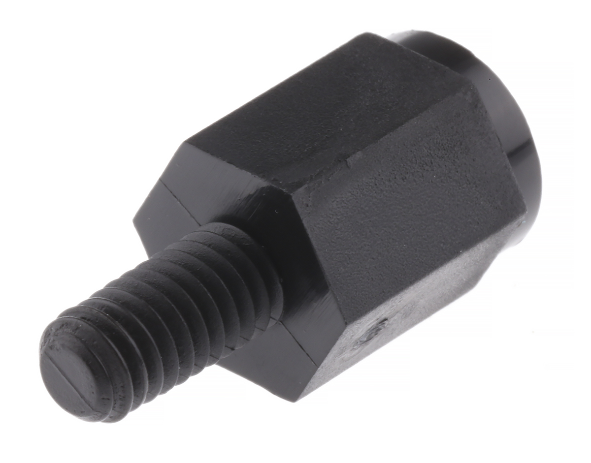 Essentra Standoff, M4 Thread, 10mm Body, Nylon, Male/Female
