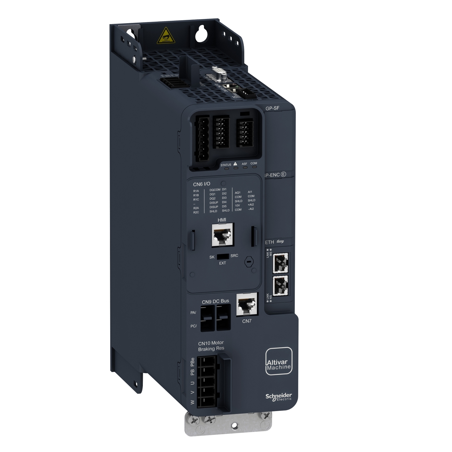 Schneider Electric Inverter Drive, 4 kW, 3 Phase, 380 → 480 V ac, 10.6 A, 11.4 A, 13.4 A, 6.8 A, 8.5 A, 9 A,