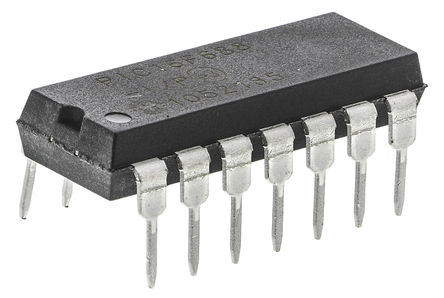 Microchip PIC16F688-I/P, 8 bit PIC, PIC16F688 Microcontroller, 40 MHz, 7kB FLASH, 14-Pin PDIP