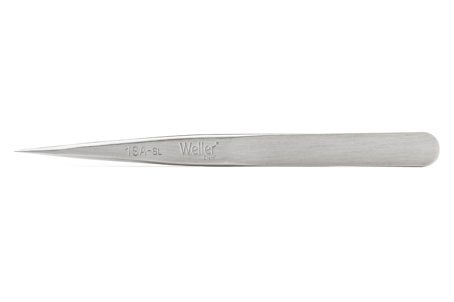 Weller Erem 120 mm, Stainless Steel, Pointed, Tweezers