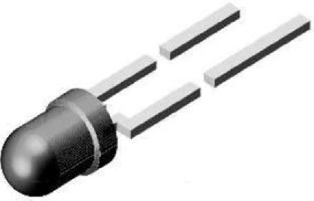 Vishay Green LED 3 mm Through Hole, TLHG4200