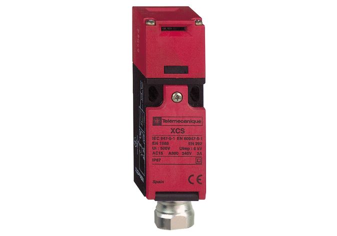 Telemecanique Sensors XCS Safety Interlock Switch, 1NC/1NO, Keyed, Plastic