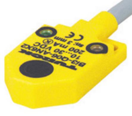 Turck Inductive Block Proximity Sensor, 2 mm Detection, NPN NO, 10 → 30 V dc