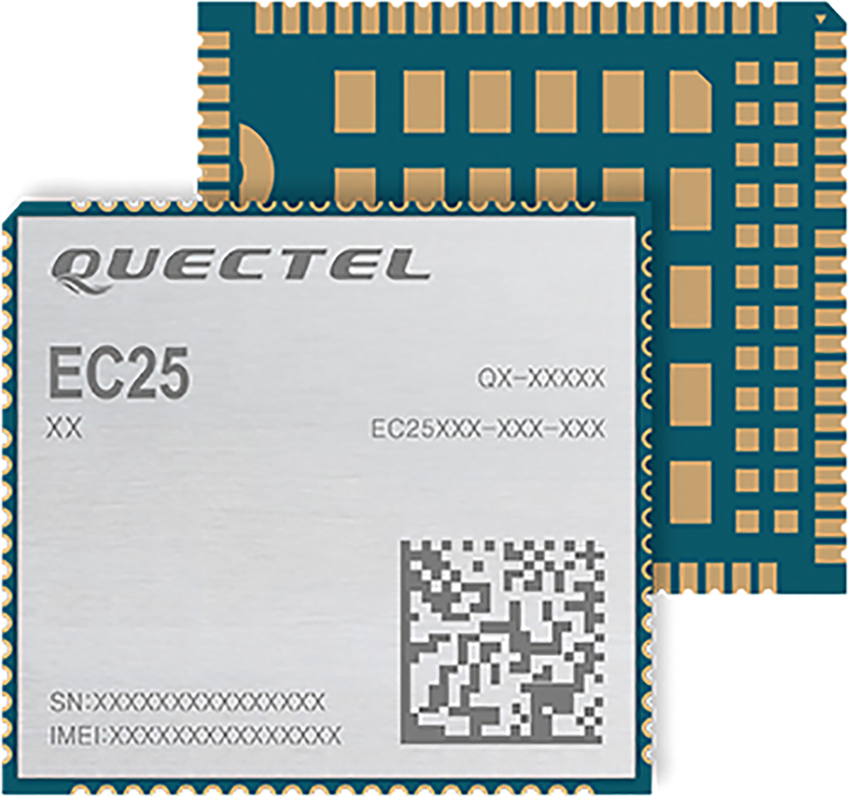 Quectel EC25EFA-512-STD Module B1/B3/B5/B7/B8/B20 B38/B40/B41MHz