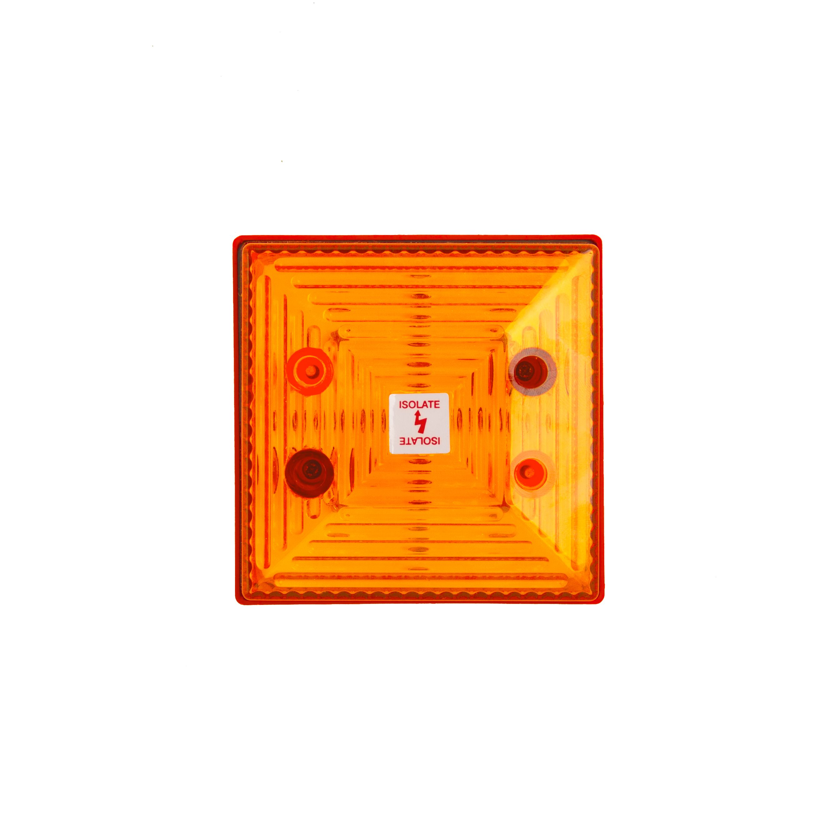 Clifford & Snell SD40 Series Amber Steady Beacon, 24 V dc, Surface Mount, LED Bulb, IP65