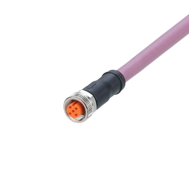 ifm electronic Female 5 way M12 to Female 5 way M12 Communication Cable, 5 m